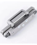 FX2 60 3D Rebated Concealed Door Hinges Zinc Alloy Hidden Entrance Door Hinges for Interior and Exterior Doors Heavy Duty Adjustable Cup