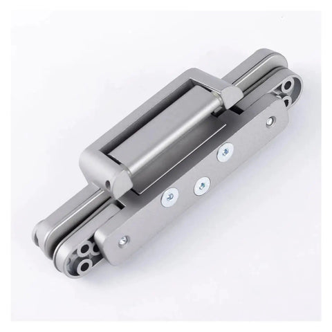FX2 60 3D Rebated Concealed Door Hinges Zinc Alloy Hidden Entrance Door Hinges for Interior and Exterior Doors Heavy Duty Adjustable Cup