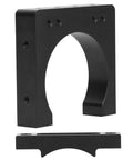 Must-Have Spindle Motor Mount Bracket Clamp For CNC Engraving Machines Featuring Solid Aluminum Alloy Build with black finish.