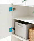 Two Pack Door Hinge Jig For Accurate Mortises And Precise Door Alignment With A Consistent 2mm Gap During Installation on cabinet door