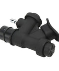 Universal BCD Inflator For Scuba Gear With 45 Degree Oral Power Inflator Fits 1 Inch Flex Hose Fast Swap Easy Install Durable Build Made In USA Black Finish