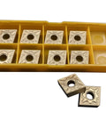 20 Piece Gold Coated Pro Grade Carbide Turning Inserts Set CNMG431 432 And CNMG120404 08 For Lathe Machining Steel And Stainless Steel Parts