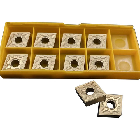 20 Piece Gold Coated Pro Grade Carbide Turning Inserts Set CNMG431 432 And CNMG120404 08 For Lathe Machining Steel And Stainless Steel Parts