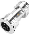 Honda Rear Axle Bearing Carrier For ATV Fits TRX 250R 1986 1987 1988 1989 And TRX 400X 2009 2014 As Well As TRX 400EX 1999 2008 With High Load Bearings And Durable A356 Aluminum For Stronger CV Axle Support, silver ATV rear axle carrier with bearing