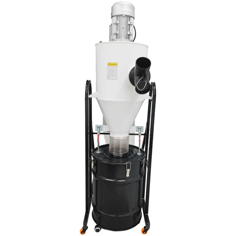 Pro Grade Cyclone Dust Collector With Dual Inlet Designed For Woodworking Shops offers powerful suction and efficient waste collection.