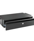 Heavy Duty Steel Under Desk Drawer With Key Lock And Smooth Glide Tracks For Secure Private Slide Out Table Storage Organizer