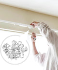 Installing Heavy Duty Metal Sliding Door Rollers With Track Wheels 25 Pcs Set for Heavy Doors and Window Curtains