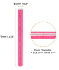 36 Pack Reflective Spoke Skins For Bikes 0.2 Inch Plastic Spoke Reflectors with dimensions and inner diameter shown