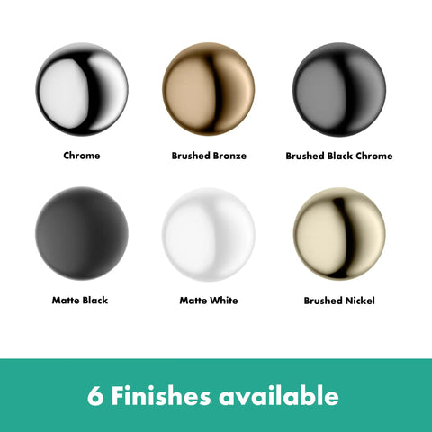AddStoris Shower Door Handle In Brushed Bronze, 2 Inch Dual Function Bath Accessory That Doubles As A Towel Rail, finish options