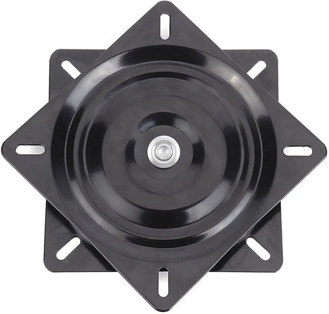 Heavy Duty Bar Stool Swivel Plate Replacement For Recliner Chairs, 6 Inch, 360 Degree Rotation, Full Ball Bearings, Solid Steel