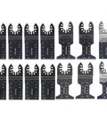 14 Piece Oscillating Multitool Saw Blade Set For Fast Precise Cuts Rugged Workhorse Blades That Last Compatible With Most Tools