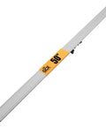Heavy Duty 50 Inch Clamp Guide Track For Circular Saws With Quick One Sided Adjustment, aluminum rail with measuring label.