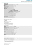 Electrical and mechanical specifications for Photoelectric Retro-Reflective Sensor With PNP Light Dark Switching, Dual Lens, Visible Red 650 nm