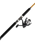 Bigwater Spinning Reel And Fishing Rod Combo For Saltwater Fishing, Built Tough With Clear Tip, Tuff Guides, Fuji Reel Seat, And Durable Rubber Gimbal