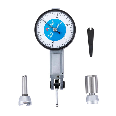 Precision Dial Test Indicator 0 To 0.03 Inch Range With Shock-Proof Gearing And 0.0005 Inch Resolution, Features A 2.25 Inch Dial