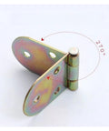 Embedded Flip Hinge Kit For Cabinets And Drawers, Four Piece No Fuss Kit With 180 Degree Opening, Ultra Slim Flush Mount