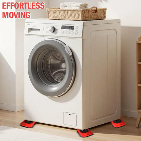 Heavy Duty Furniture Lifter And Moving Dolly Kit With Wheels For Sofas, Beds, Cabinets And Appliances Like Washing Machines