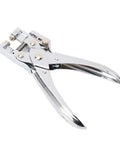 Beefy Single Hole Puncher For Paper Crafts And Office Use Handheld Punching Tool with 5mm Die Sturdy Metal Construction