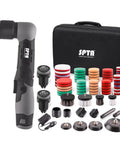 Cordless Mini Polisher 12V Multi Polisher For Auto Detailing with polishing pads, wool pads, dual batteries, and accessories