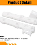 2 Pack Front Bumper Mounting Bracket Set For Mitsubishi Lancer 2008 To 2017 Non Evo Right And Left Sides Built Tough White