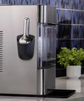 GE Profile Opal 2.0 Nugget Ice Maker, stainless steel with side transparent reservoir and scoop