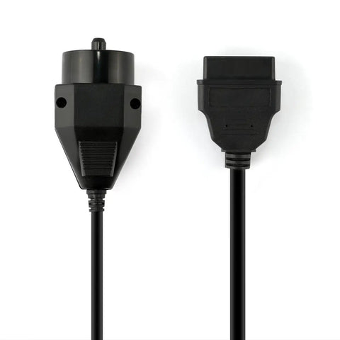 OBD2 Diagnostic Adapter Cable 20 Pin To 16 Pin For BMWs OBD1 To OBDII Interface Converter showing connectors