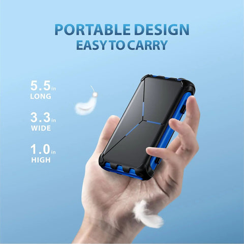 Precision Pocket Scale 200G 0.01G Digital Gram Scale With LCD Display in hand, showcases portable design and dimensions.