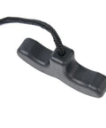 Crossbow Cocking Rope With Double Handles Easy String Puller Cocker Aid with textured black handle detail