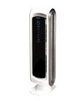 AeraMax 100 Air Purifier With True HEPA Filter And Four Stage Purification For Mold Odors Dust Smoke Allergens And Germs In Small Rooms White