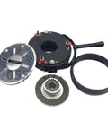 Electromagnetic Brake G468REB0406B 170V 12Z PB DC170V 22W 4Nm Heavy Duty Rugged Stop And Hold System components laid out