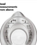 Stainless Steel Angled Measuring Jigger For Easy Reading From Above With Dual Ounce And Tablespoon Markings Dishwasher Safe Kitchen Tool
