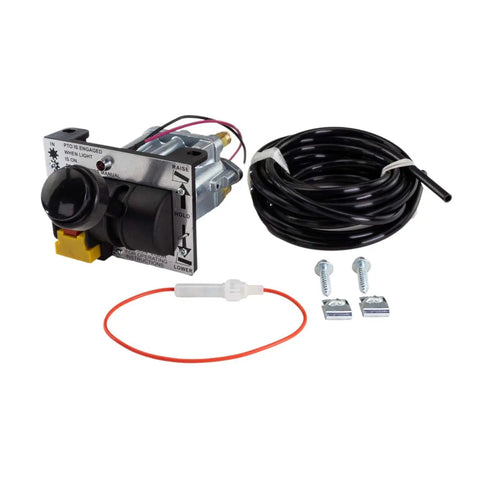Dual PTO Valve Kit With Kickout For PTO And Dump Pump, Heavy Duty Hydraulic Control For Trucks And Equipment components