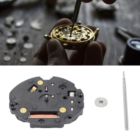 VX01 Automatic Watch Movement Plug And Play For Mechanical Wristwatches, High Precision Plastic Gear Kit With Rods For Easy DIY Repairs