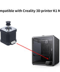 Replacement Z Axis NEMA 17 Stepper Motor 42x48mm For K1 Max 2024 connected to Creality 3D printer with a red arrow