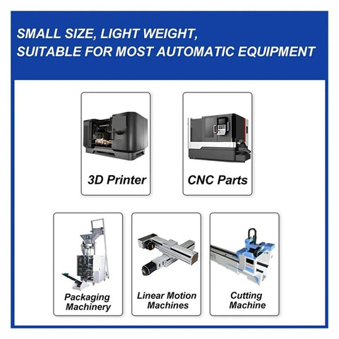 Rock Solid Linear Rail Kit 100 To 800mm With Two Black MGN15 Slide Blocks for CNC and 3D printer, suitable for various machinery.