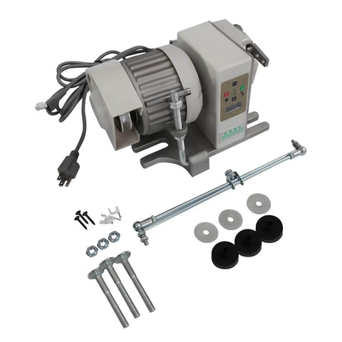 Parts and motor of Pro Grade Leather Upholstery Sewing Machine With 110V 550W Pure Copper Motor, 6500RPM, Heavy Duty Commercial Build