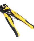 8 Inch Self Adjusting Stripper Pliers For 10 To 24 AWG Copper And Aluminum Cables With Pro Grade Crimping And Cutting Tool
