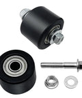 8mm Chain Roller Guide Pulley Tensioner Wheel For Yamaha YFZ350 Banshee and Raptor YFM350R ATV with bolts and nuts kit