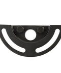 Half-moon shaped Water Pump Holding Tool For Ecotec Sprocket Retainer And Socket Holder, shown flat with bolt holes visible.