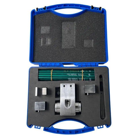 Pencil Hardness Tester For Coating Film ASTM D3363 Compliant With Three Weights 500 750 1000 Grams 45 Degree Scratch Tester