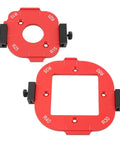Pro Grade Aluminum Router Corner Radius Template Set With Eight Radius Sizes R10 To R50, CNC Machined Aluminum Alloy