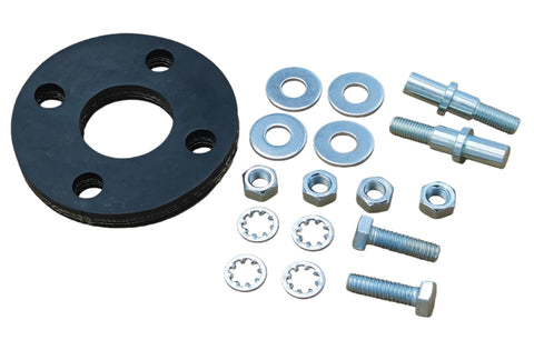 Replacement Steering Coupling Rubber Disk For Rag Joint Three Point Seven Five Inch Disc Fits Cars And Trucks Includes Screws Bolts Spacers Nuts