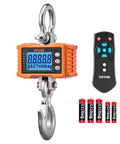 Beast Of A Digital Crane Scale With 4400 Lbs Capacity, Heavy Duty Industrial Hanging Scale Featuring Cast Aluminum Case And LCD Display