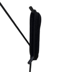 Close-up of black pulley rope for Ceiling Bike Mount Hanger Set Built Tough Steel Bicycle Lift Hoist With Safety Lock Adjustable Height Pulley System