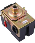 Air Compressor Pressure Switch 135 To 175 PSI Heavy Duty 1 Quarter Inch NPT With Unloader Valve On Off Lever Single Port Replacement