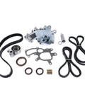 Top Tier Timing Belt And Water Pump Assembly Engine Repair Kit For Toyota Granvia Hiace Hilux Prado 1KZ TE 30 Liter Turbo Diesel Models 1993 Through 2007 Replaces OEM Specs Save Cash Keep Truck Rolling Smooth Today timing belt kit with water pump, tensioner, gaskets
