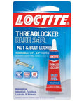 Blue Threadlocker 242 Removable Nut And Bolt Adhesive 0.20 Oz Per Bottle 12 Pack Medium Strength Quick Release For Screws And Fasteners Ideal For Automotive Projects DIY Home Use 209728 package front view
