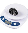 Ultralight Carbon Fiber Overdrive Transmission OD3 on scale, weight displayed as 56.3g, designed for AR44 Capra Axle LCG 1x10 RC Rock Crawler