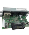 High Performance Ethernet Interface Card For Epson Receipt Printers Ube04 M329A Network Adapter top view showing ports and connectors.