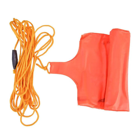 6ft Surface Marker Buoy With High Visibility Closed Bottom Signal Tube 18ft Diving Spool Reel Storage Bag And PVC Safety Sausage